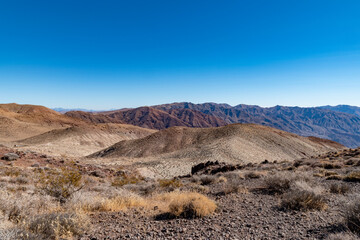 USA, CA, Death Valley National Park, October the 31 2020, scenic  view.