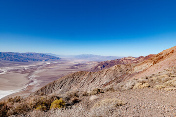 USA, CA, Death Valley National Park, October the 31 2020, scenic  view.