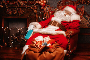 tired and fell asleep