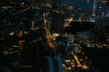 hong kong night view