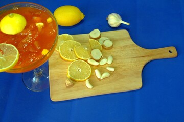 Foods with a high content of vitamins that increase human immunity.