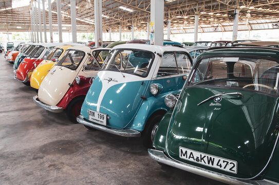 Vintage classic car BMW Isetta