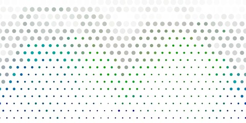 Light green vector pattern with spheres.