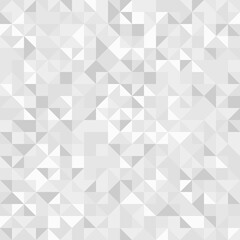 Geometric pattern with light triangles. Geometric modern ornament. Seamless abstract background