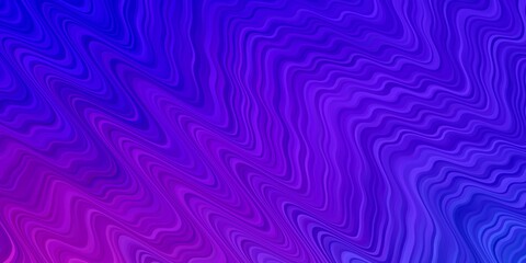 Light Pink, Blue vector layout with wry lines.