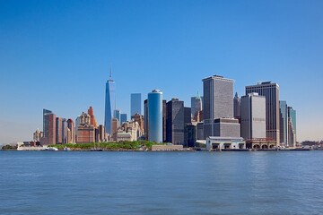 Naklejka premium New York City Manhattan