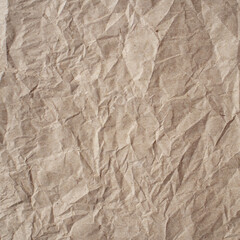 crumpled brown paper for background