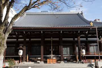 Fototapeta premium 本能寺の本堂