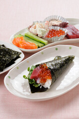 楽しい手巻きすし