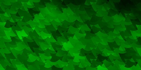 Light Green vector background in polygonal style.