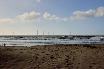 Seaside scenery and fishing port style, in Longfeng Fishing Port in Taiwan.