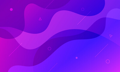 Abstract Colorful geometric background. Modern  background design. Liquid color. Fluid shapes composition.  Fit for presentation design. website, basis for banners, wallpapers, brochure, posters