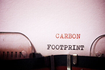 Carbon footprint phrase