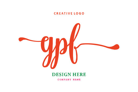 GPF lettering logo is simple, easy to understand and authoritative
