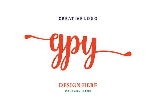 GPY  lettering logo is simple, easy to understand and authoritative
