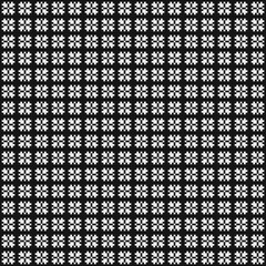 Abstract Cross Pattern Dots Logo generative computational art illustration