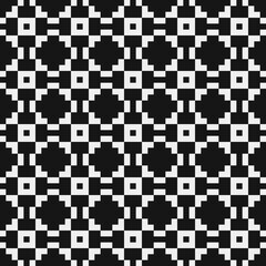 Abstract Cross Pattern Dots Logo generative computational art illustration