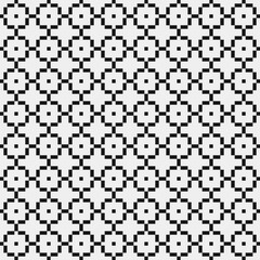 Abstract Cross Pattern Dots Logo generative computational art illustration