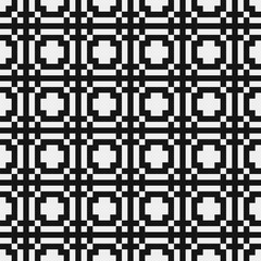 Abstract Cross Pattern Dots generative computational art illustration