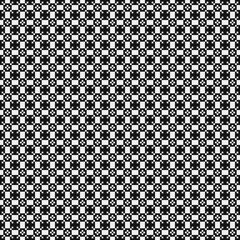 Abstract Cross Pattern Dots generative computational art illustration