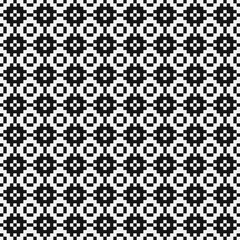 Abstract Cross Pattern Dots Logo generative computational art illustration