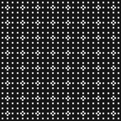 Abstract Cross Pattern Dots Logo generative computational art illustration