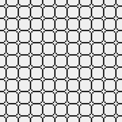 Abstract Cross Pattern Dots Logo generative computational art illustration