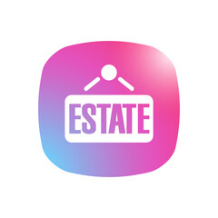 Real Estate - Mobile App Icon