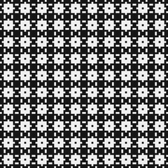 Fototapeta premium Abstract Cross Pattern Dots Logo generative computational art illustration