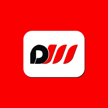 dm modern logo design images,photo & vector