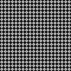 Abstract Cross Pattern Dots Logo generative computational art illustration