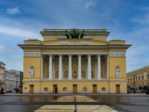Alexandrinsky Theatre or National Drama Theatre of Russia is a theatre in St. Petersburg, Russia.  History and architecture