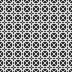 Fototapeta premium Abstract Cross Pattern Dots Logo generative computational art illustration