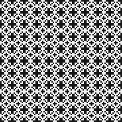 Abstract Cross Pattern Dots Logo generative computational art illustration