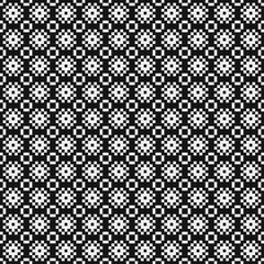 Abstract Cross Pattern Dots Logo generative computational art illustration