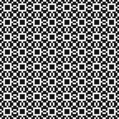 Fototapeta premium Abstract Cross Pattern Dots Logo generative computational art illustration