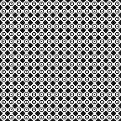 Abstract Cross Pattern Dots Logo generative computational art illustration