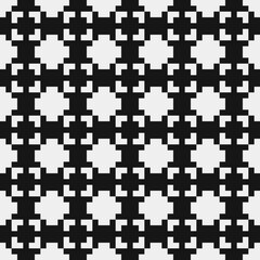 Abstract Cross Pattern Dots Logo generative computational art illustration