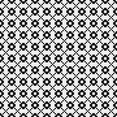 Abstract Cross Pattern Dots Logo generative computational art illustration