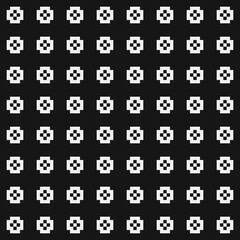 Abstract Cross Pattern Dots Logo generative computational art illustration