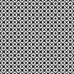 Abstract Cross Pattern Dots Logo generative computational art illustration