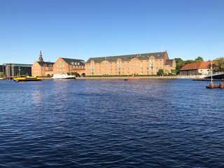 view of the sea in Copenhagen, Denmark.