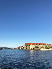 view of the sea in Copenhagen, Denmark.