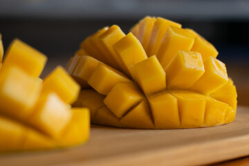 mango fruit on a plate