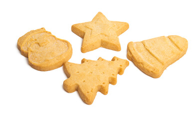christmas cookies isolated