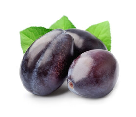 Sweet plums fruits