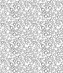 Bubble Icon Seamless Pattern