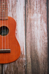 Fototapeta premium musical instrument guitar with strings