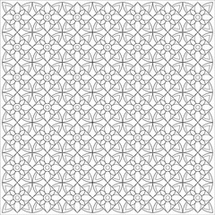 Patterns black and white illustration for coloring
