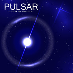 pulsar formation in the space